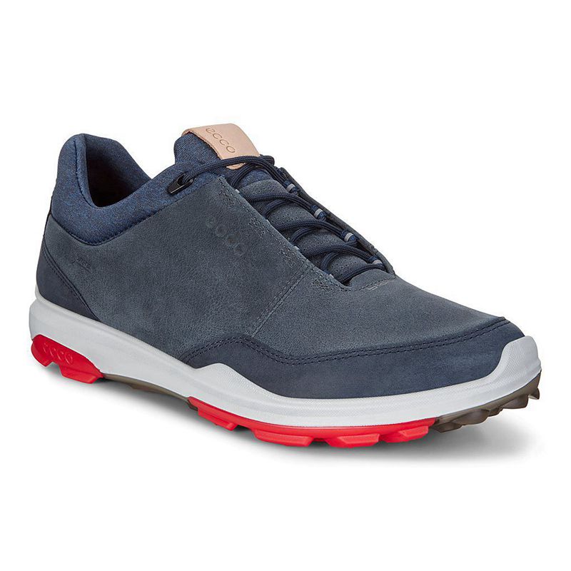 Men Ecco M Golf Biom Hybrid 3 - Gore-Tex Blue - India OKLGYT507